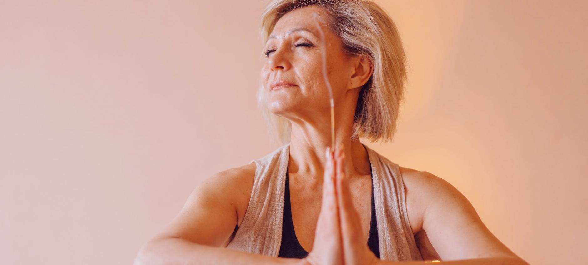Learner reviewing course materials on platform
